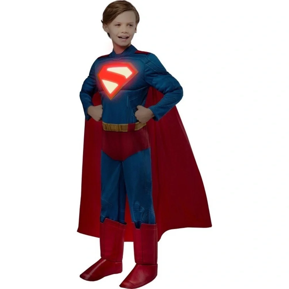 NWT. RUBIES DC Superman Kids Superhero Costume